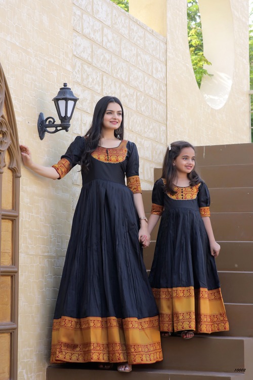 Malia Vol 1 Mother And Daughter Readymade Gown Collection